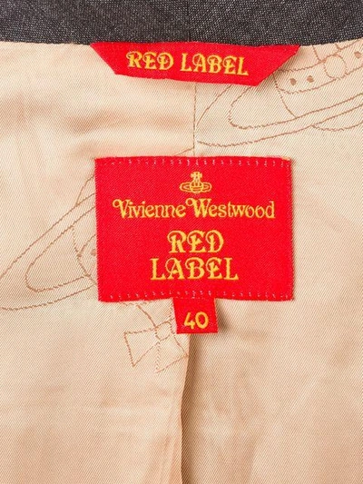 Shop Vivienne Westwood 'red Label' Jacket In Grey