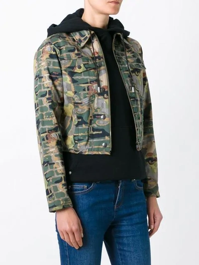 Pre-owned Jean Paul Gaultier Vintage Camouflage Jacket In Multicolour