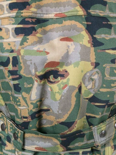 Pre-owned Jean Paul Gaultier Vintage Camouflage Jacket In Multicolour