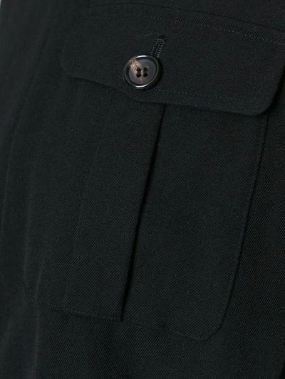 Pre-owned Comme Des Garçons 1994 Short Asymmetric Dress In Black