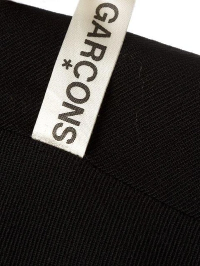 Pre-owned Comme Des Garçons 1994 Short Asymmetric Dress In Black