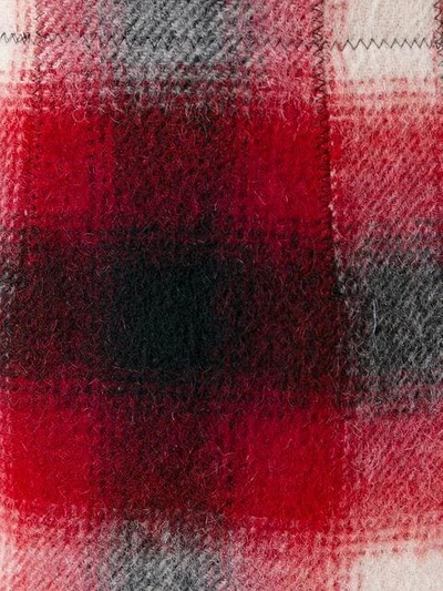 Pre-owned Jean Paul Gaultier Vintage Checked Skirt Suit In Red