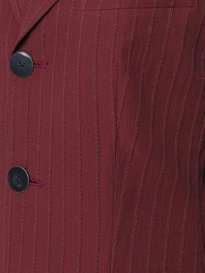 Pre-owned Jean Paul Gaultier Vintage Anzug Mit Nadelstreifen In Pink