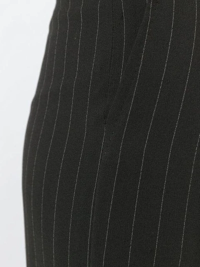 Pre-owned Hermes  Pinstriped Suit In Brown