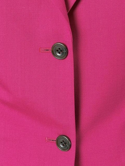 Pre-owned Jean Paul Gaultier Vintage Dot Print Lined Blazer In Pink