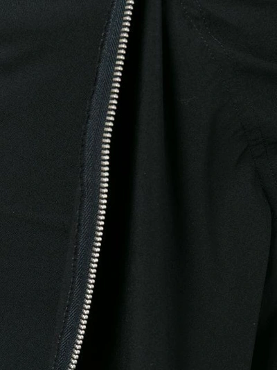 Pre-owned Comme Des Garçons Asymmetrischer Rock In Black