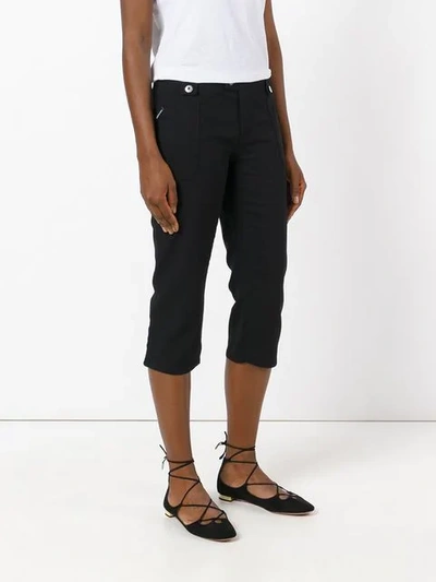 Pre-owned Dolce & Gabbana Cropped Trousers In Black