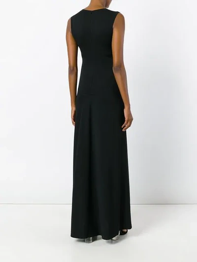Pre-owned Alaïa 1990's Long Dress In Black