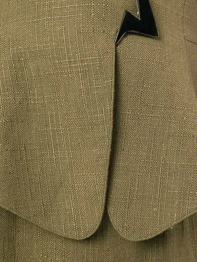 Pre-owned Mugler Formal Suit In Neutrals