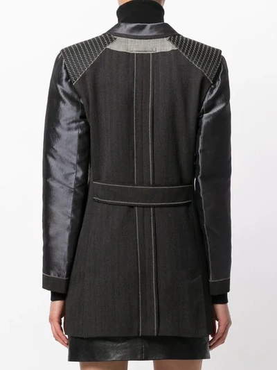 Pre-owned Jean Paul Gaultier Vintage Double-breasted Tailored Jacket In Grey