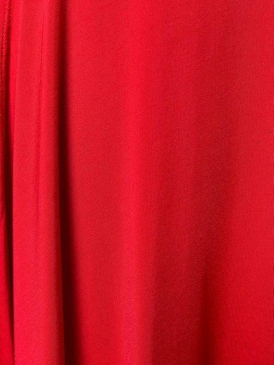 Pre-owned Jean Paul Gaultier Vintage Asymmetrischer Rock In Red
