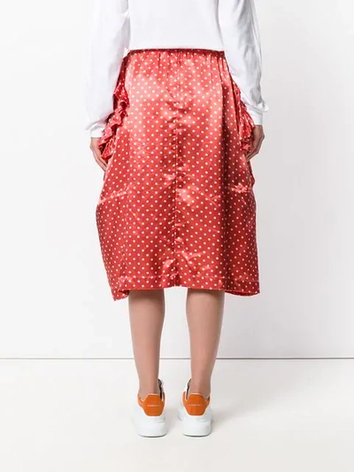 Pre-owned Comme Des Garçons Rock Mit Punkten In Red