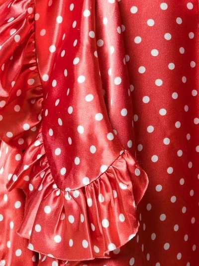 Pre-owned Comme Des Garçons Rock Mit Punkten In Red