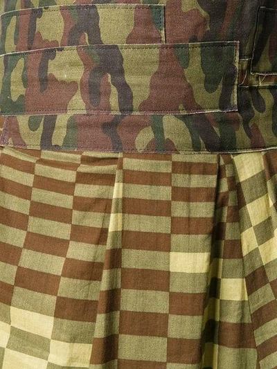 Pre-owned Comme Des Garçons Longuette Skirt In Green