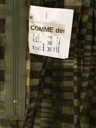 Pre-owned Comme Des Garçons Longuette Skirt In Green