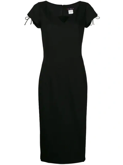 Pre-owned John Galliano Princess Line Dress In Black