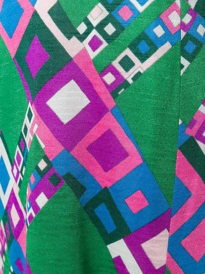 Shop William Vintage Artheme Printed Shirt & Skirt - Multicolour