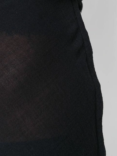 Pre-owned Comme Des Garçons Hochsitzender Rock In Black