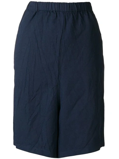 Pre-owned Comme Des Garçons 2007 Relaxed Shorts In Blue