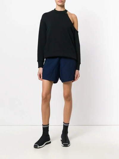 Pre-owned Comme Des Garçons 2007 Relaxed Shorts In Blue
