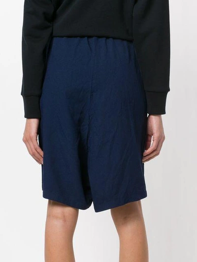 Pre-owned Comme Des Garçons 2007 Relaxed Shorts In Blue