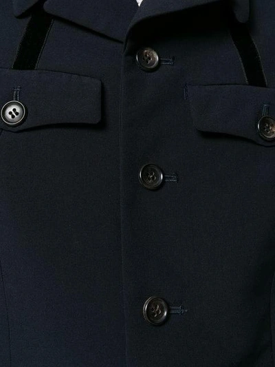 Pre-owned Comme Des Garçons 1997 Robe De Chambre Jacket In Blue