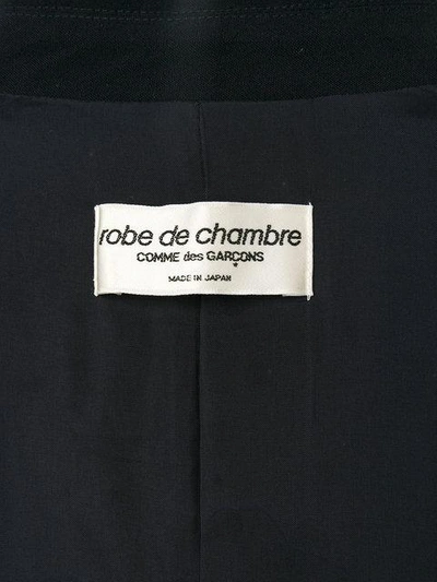 Pre-owned Comme Des Garçons 1997 Dressing Gown De Chambre Jacket In Blue