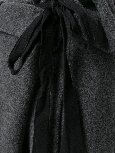 Pre-owned Tao Comme Des Garçons Vintage Rock Mit Paperbag-taille In Grey
