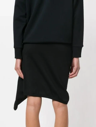 Pre-owned Comme Des Garçons Rock Im Lagen-look In Black