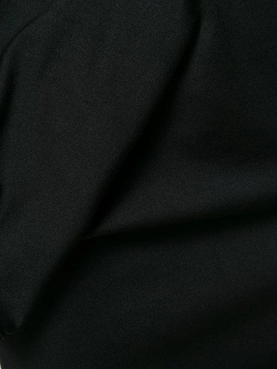 Pre-owned Comme Des Garçons Rock Im Lagen-look In Black