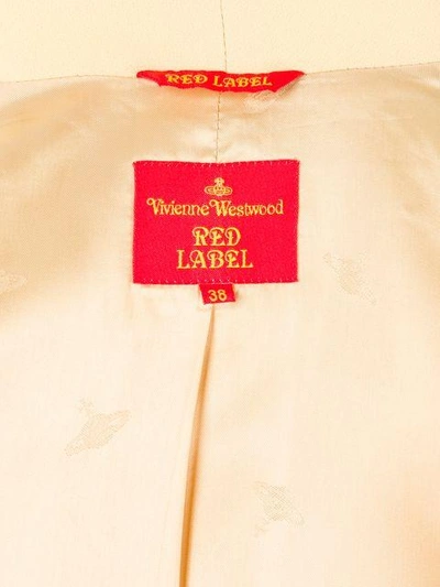 Pre-owned Vivienne Westwood 1990s Red Label Long-sleeve Jacket In Neutrals