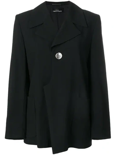 Pre-owned Comme Des Garçons Vintage 古着单扣夹克 - 黑色 In Black