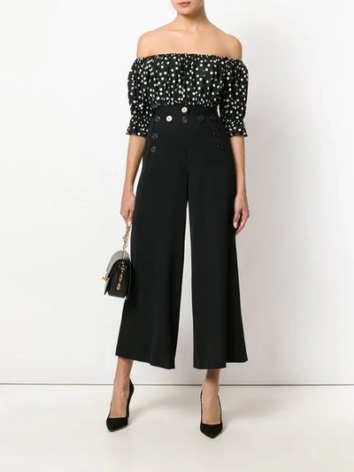 Pre-owned Jean Paul Gaultier Vintage Sailor Trousers In Black