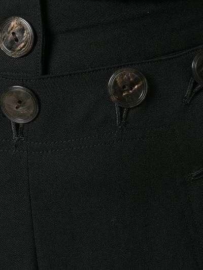 Pre-owned Jean Paul Gaultier Vintage Sailor Trousers In Black