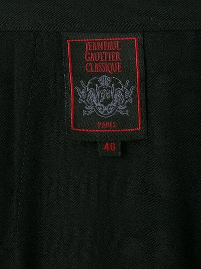 Pre-owned Jean Paul Gaultier Vintage Sailor Trousers In Black