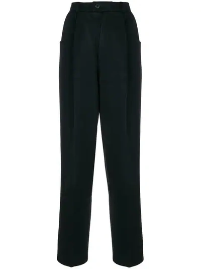 Pre-owned Saint Laurent Gerade Hose  In Black