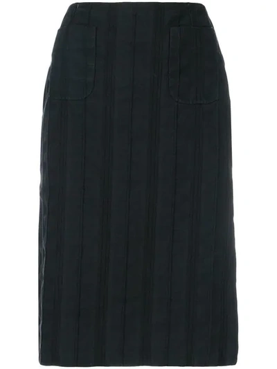 Shop Ferragamo Pencil Skirt In Black