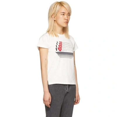 Shop Rag & Bone Rag And Bone White Daytona Vintage T-shirt In 983 Chalk