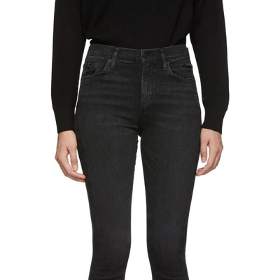 Shop Agolde Black Sophie Skinny Jeans