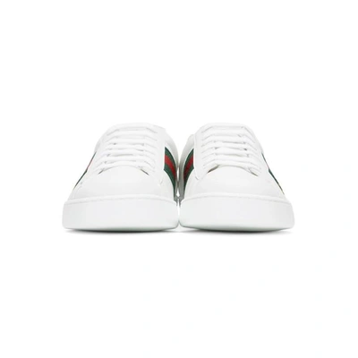 GUCCI 白色 NEW ACE “GUCCY”运动鞋