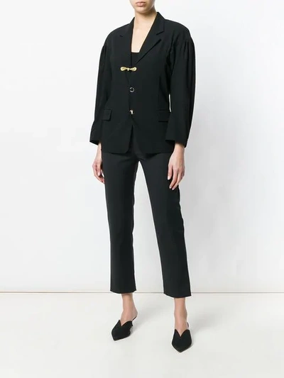 Pre-owned Comme Des Garçons 1998 Batwing Sleeve Jacket In Black