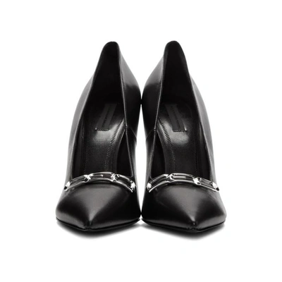 Shop Alexander Wang Black Amaia Ceo Heels In 001 Black