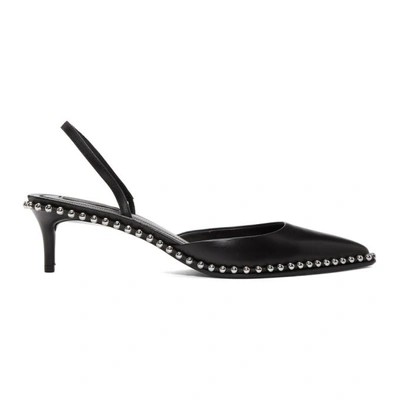 Shop Alexander Wang Black Rina Low Heels