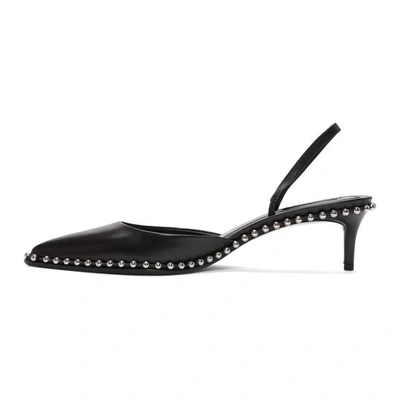 Shop Alexander Wang Black Rina Low Heels