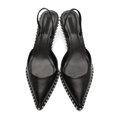 Shop Alexander Wang Black Rina Low Heels