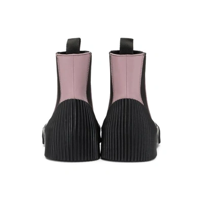 Shop 3.1 Phillip Lim / フィリップ リム 3.1 Phillip Lim Pink Vulcanized Lela Chelsea Boots In Bl650 Bloss