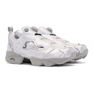 VETEMENTS 灰色 REEBOK 版反光 INSTAPUMP FURY 运动鞋