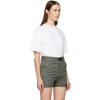 Shop Acne Studios White Gojina T-shirt In Optic White