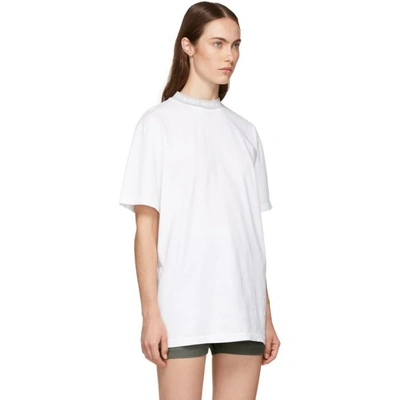 Shop Acne Studios White Gojina T-shirt In Optic White