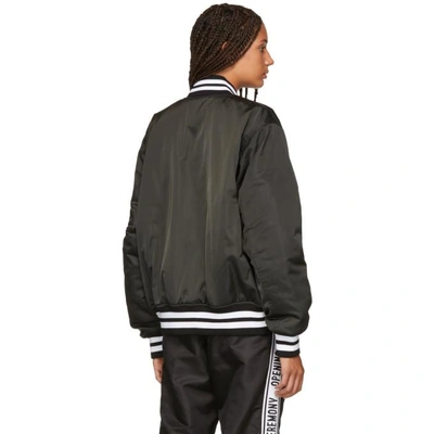 Shop Opening Ceremony Black Stadium Jacket In 0001 Black